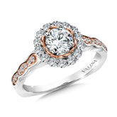 Halo Engagement Ring